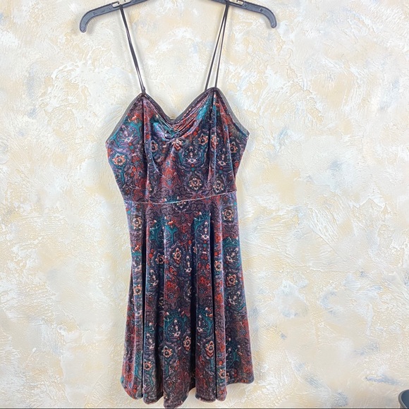 Urban Outfitters Dresses & Skirts - Urban Outfitters Velvet Mini Dress